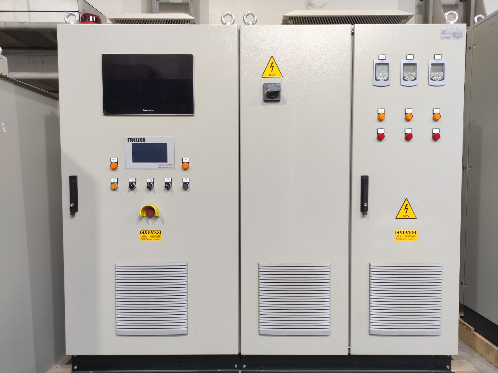 Painel de controle ETC